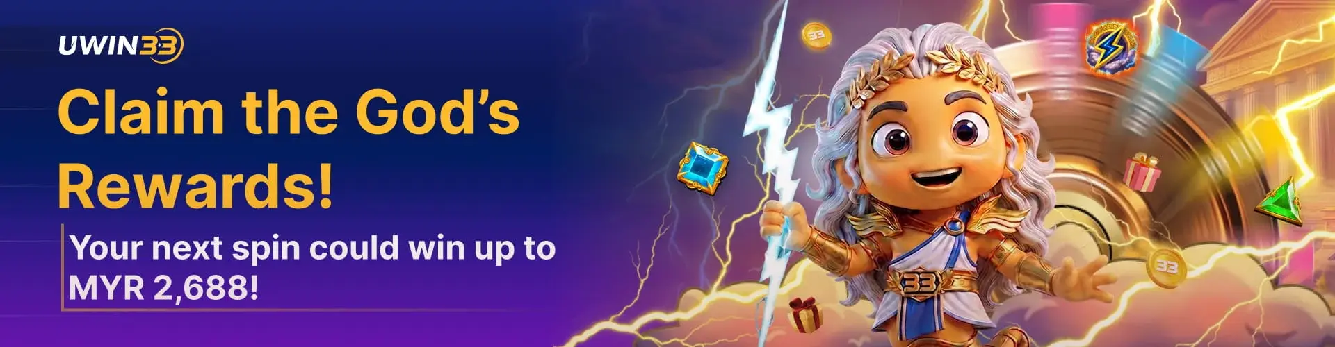 โปรสำหรับลูกค้าใหม่ ฝาก 300 รับ 400 ยูวิน33